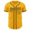 Custom Gold Gold-Black Authentic Baseball Jersey