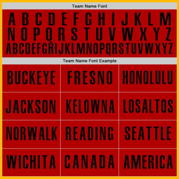 Custom Gold Red-Black Authentic Baseball Jersey