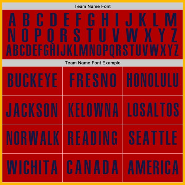 Custom Gold Red-Navy Authentic Baseball Jersey