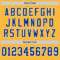 Gold0562-3 Custom Gold Royal-White Mesh Authentic Throwback Football Jersey