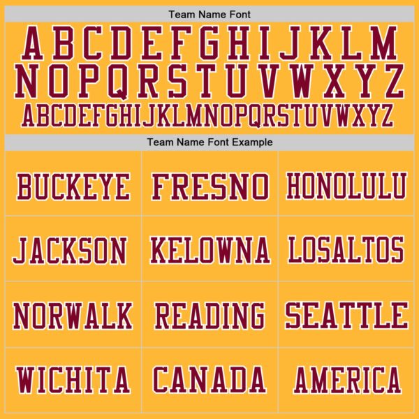 Custom Gold Maroon-White Mesh Authentic Throwback Football Jersey