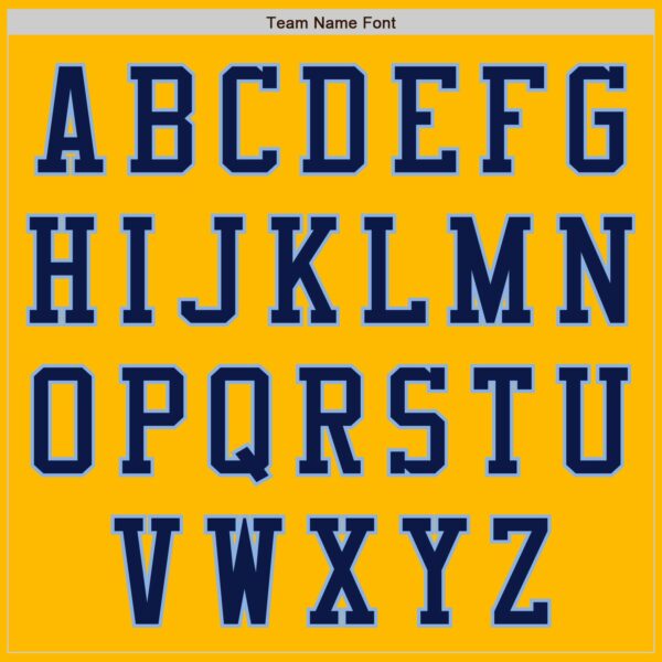 Custom Gold Navy-Light Blue Authentic Baseball Jersey