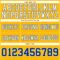 Gold0638-3 Custom Gold Royal-White Authentic Football Jersey