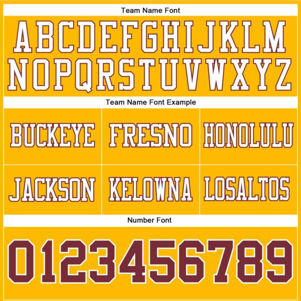 Custom Gold Burgundy-White Authentic Football Jersey