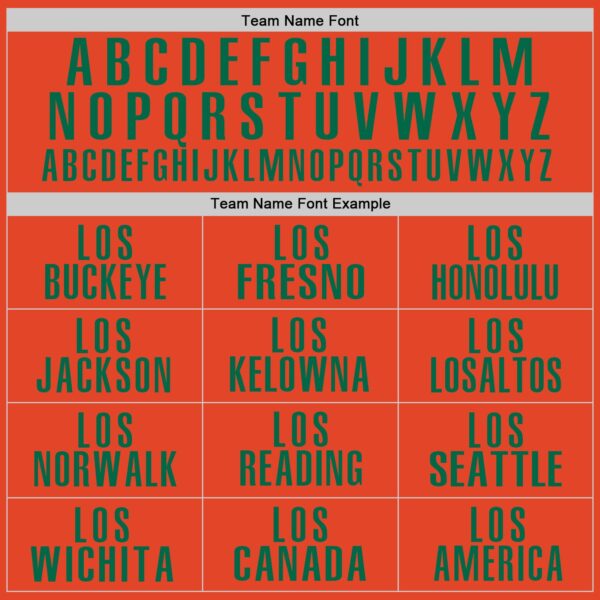 Custom Orange Kelly Green Performance Golf Polo Shirt