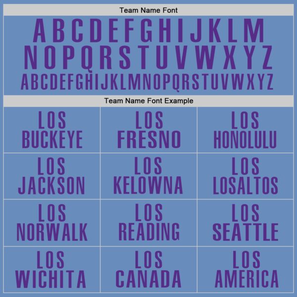 Custom Light Blue Purple Performance Golf Polo Shirt