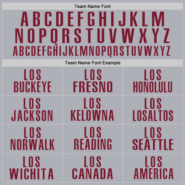 Custom Gray Crimson Performance Golf Polo Shirt