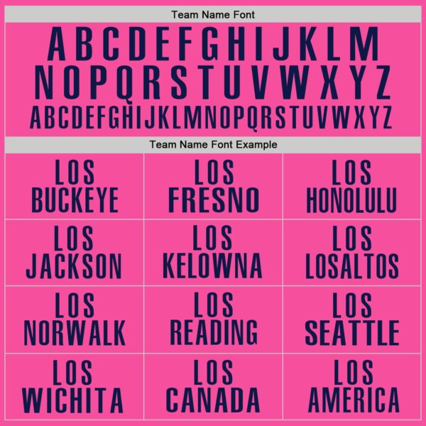 Custom Pink Navy Performance Golf Polo Shirt