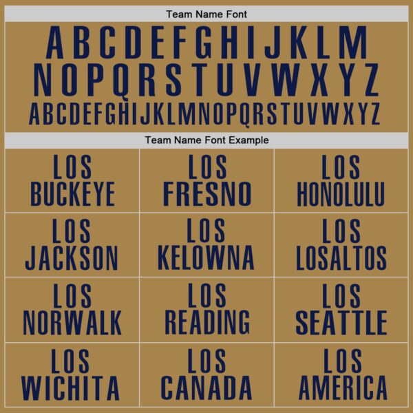 Custom Old Gold Navy Performance Golf Polo Shirt