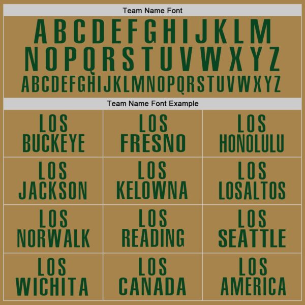 Custom Old Gold Green Performance Golf Polo Shirt