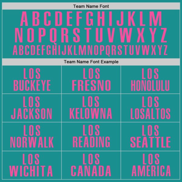 Custom Aqua Pink Performance Golf Polo Shirt