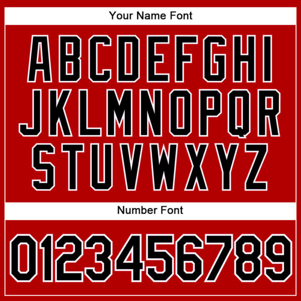 Custom Red Black-White Performance Vapor Golf Polo Shirt