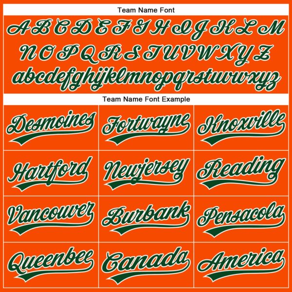 Custom Orange Green-White Performance Vapor Golf Polo Shirt