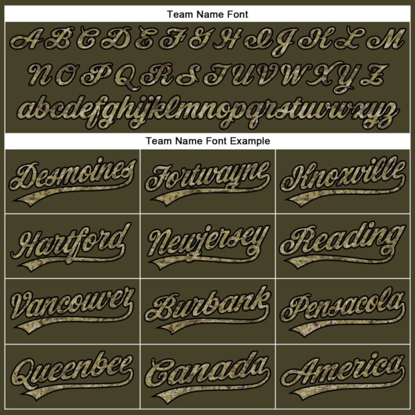 Custom Olive Camo-Black Performance Vapor Salute To Service Golf Polo Shirt