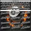 Custom Black White 3D Pattern Design Flame Billiards 8 Ball Performance Polo Shirt
