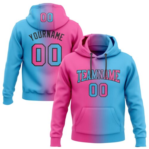 Gradient0041_eaacb7e6-cfbe-43df-bac1-4c1f7d6f0670 Custom Stitched Sky Blue Pink-Black Gradient Fashion Sports Pullover Sweatshirt Hoodie