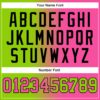 Custom Stitched Neon Green Pink-Black Gradient Fashion Sports Pullover Sweatshirt Hoodie