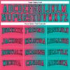 Custom Stitched Aqua Neon Pink-Black Gradient Fashion Sports Pullover Sweatshirt Hoodie