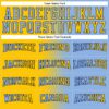 Custom Stitched Light Blue Yellow-Navy Gradient Fashion Sports Pullover Sweatshirt Hoodie