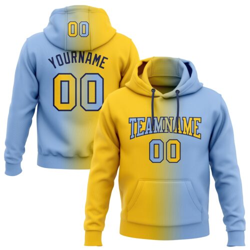 Gradient0062_c22ced0e-41b8-46be-b875-c61c810ccbad Custom Stitched Light Blue Yellow-Navy Gradient Fashion Sports Pullover Sweatshirt Hoodie