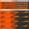 Custom Stitched Black Orange-Old Gold Gradient Fashion Sports Pullover Sweatshirt Hoodie