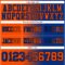 Gradient0299-2 Custom Royal Orange-Black Authentic Gradient Fashion Football Jersey