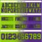 Gradient0322-2 Custom Purple Neon Green-Black Authentic Gradient Fashion Football Jersey