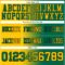 Gradient0328-2 Custom Kelly Green Yellow-Black Authentic Gradient Fashion Football Jersey