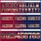 Gradient0371-2 Custom Navy Vintage USA Flag Maroon-Cream Authentic Gradient Fashion Football Jersey