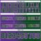 Gradient0394-2 Custom Green Purple-Cream Authentic Gradient Fashion Football Jersey