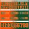 Gradient0395-2 Custom Green Orange-Cream Authentic Gradient Fashion Football Jersey