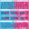 Gradient0678-3 Custom Sky Blue Pink-Black Authentic Gradient Fashion Scratch Football Jersey