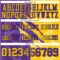 Gradient0696-3 Custom Purple Yellow-Black Authentic Gradient Fashion Scratch Football Jersey