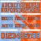 Gradient0698-3 Custom Light Blue Orange-Black Authentic Gradient Fashion Scratch Football Jersey