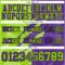 Custom Purple Neon Green-Black Authentic Gradient Fashion Scratch Football Jersey