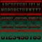 Gradient0737-3 Custom Black Kelly Green-Red Authentic Gradient Square Shape Flag Football Jersey