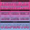 Gradient0750-3 Custom Pink Light Blue-Black Authentic Gradient Square Shape Flag Football Jersey
