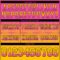Gradient0756-3 Custom Pink Yellow-Black Authentic Gradient Square Shape Flag Football Jersey