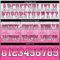 Gradient0770-3 Custom White Hot Pink-Black Authentic Gradient Square Shape Flag Football Jersey