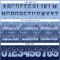 Gradient0797-3 Custom Light Blue Navy-White Authentic Gradient Square Shape Flag Football Jersey