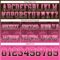 Gradient0818-3 Custom Brown Pink-White Authentic Gradient Square Shape Flag Football Jersey