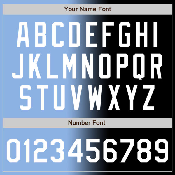 Custom Black White-Light Blue Authentic Gradient Fashion Baseball Jersey