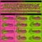 Custom Neon Green Pink-Black Gradient Fashion Hockey Lace Neck Jersey