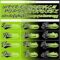 Custom Black Neon Green-White Gradient Fashion Hockey Lace Neck Jersey