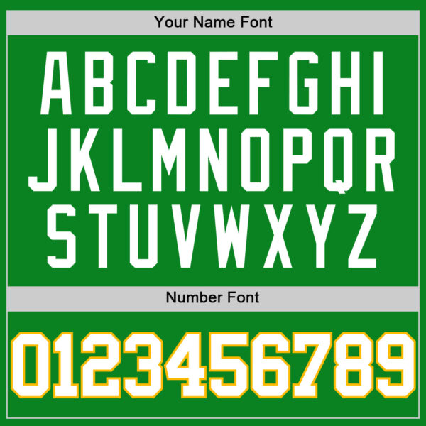 Custom Grass Green White-Gold Authentic Basketball Jersey