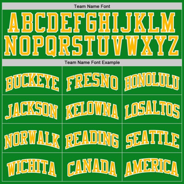 Custom Grass Green Gold-White Authentic Basketball Jersey