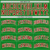 Custom Grass Green Red-White Authentic Basketball Jersey