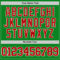 Custom Grass Green Red-White Authentic Basketball Jersey