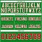Custom Grass Green Red-White Authentic Football Jersey