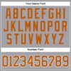 Custom Gray Texas Orange-White Authentic Baseball Jersey